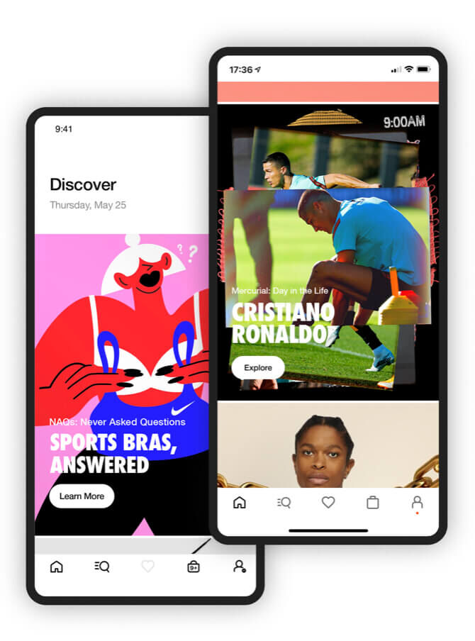 Nike shopping app store